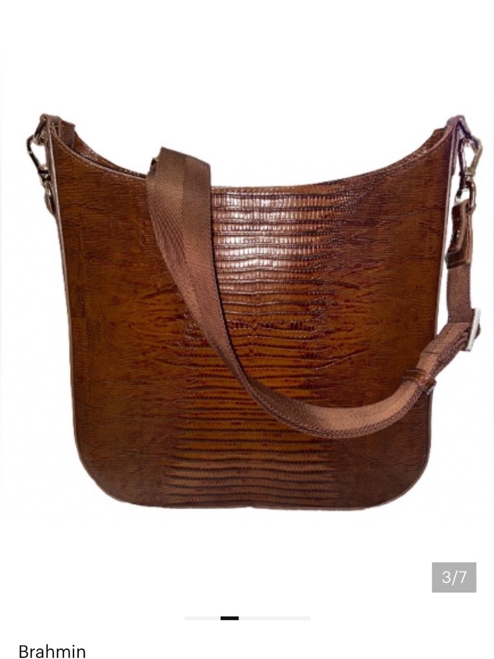 Brahmin Lea Jardim Woven Crossbody Bag - Picture 2 of 6